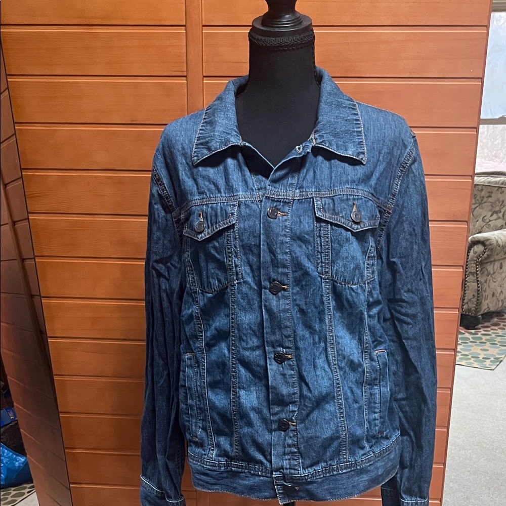 TALBOTS Blue Denim Jacket for women’s XL